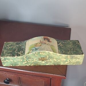 Rare Vintage Victorian Celluloid Glove Box